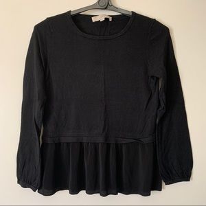 *LAST CHANCE* Loft Mixed Media Top